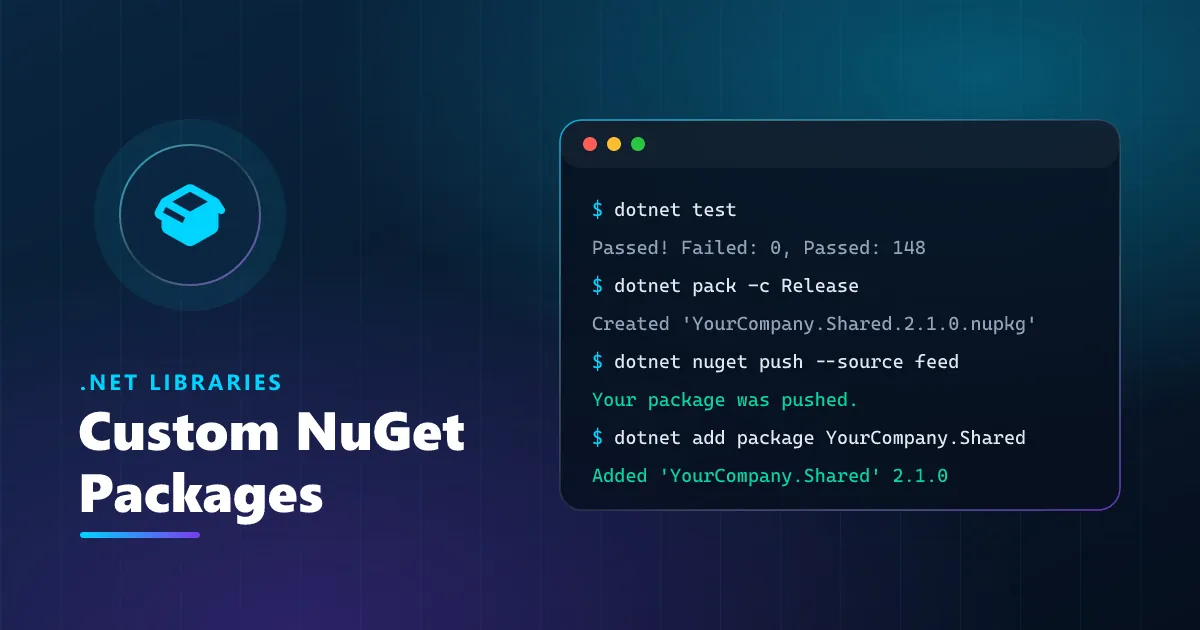 Custom NuGet Package Development